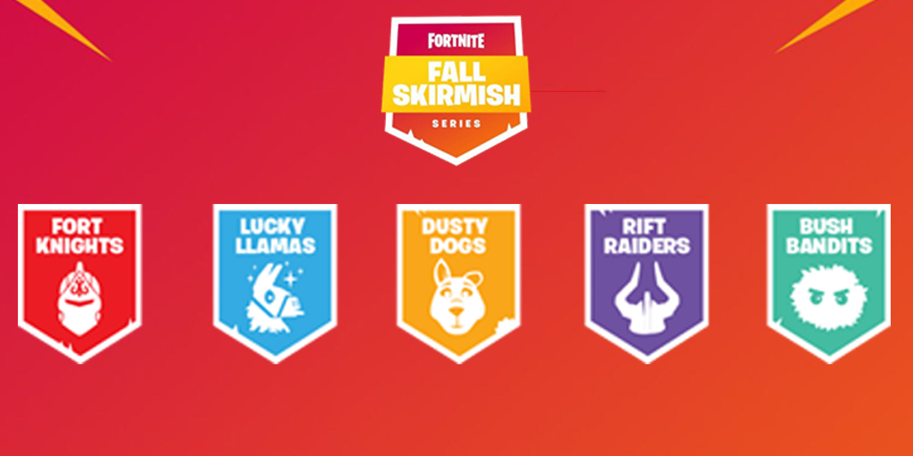 Full Club Rosters for the $10 Million Fortnite Fall Skirmish Tournament ...