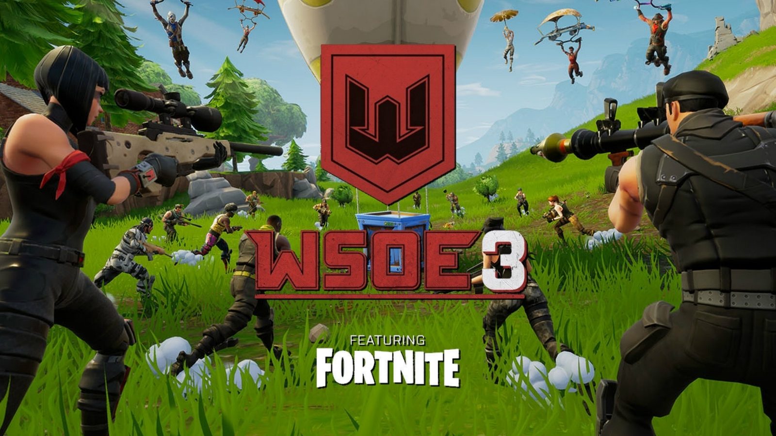 WSOE 3 100,000 Fortnite tournament Schedule, stream, and invited