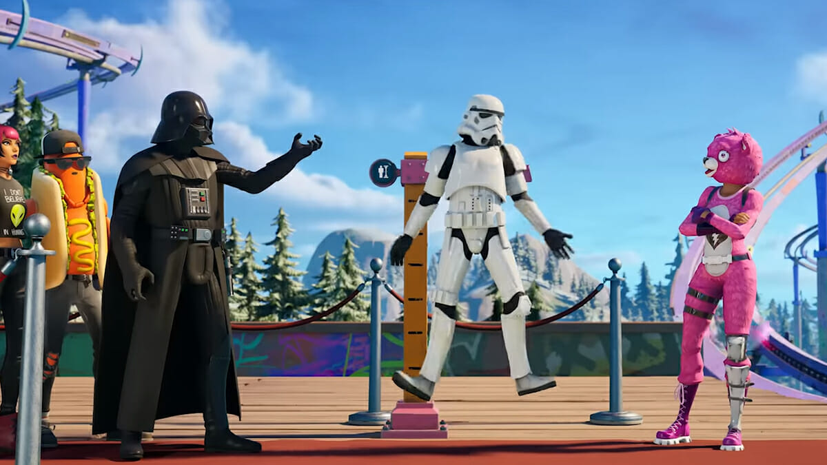 Fortnite introduces more skins and items from Naruto and the ability to  fight against Darth Vader